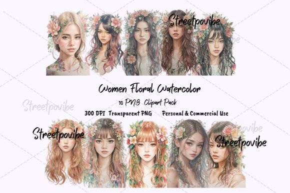 Beautiful Women Watercolor Clipart PNG: A Designer’s Real-World Review