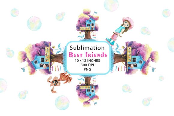 Best Friends Sublimation Illustrations: A Designer Review
