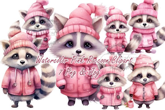 Pink Raccoon Illustrations Add Whimsy to Local Branding Projects