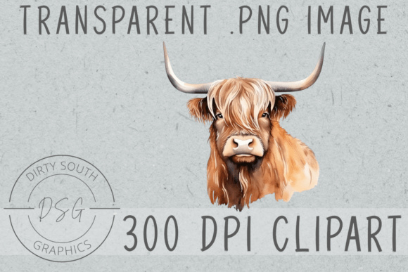 Watercolor Highland Cow: An Embroidery Design Review